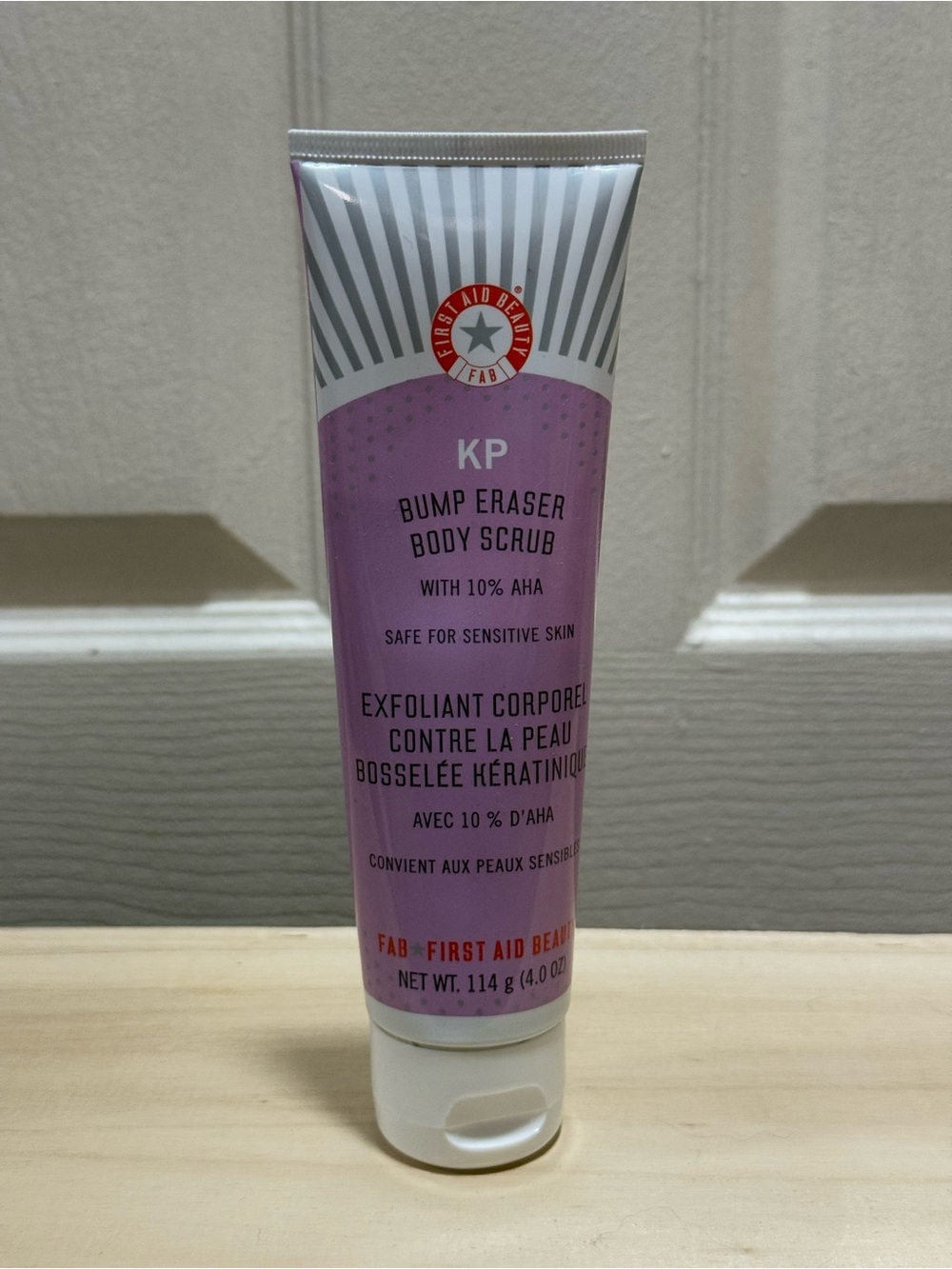 First Aid Beauty KP Bump Eraser Body Scrub - Brand new sealed